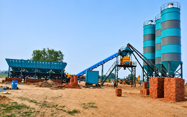 Compact Concrete Batching Plant
