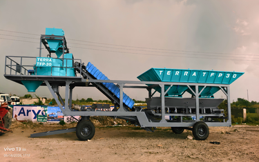 Mobile Concrete Batching Plant TMP Series