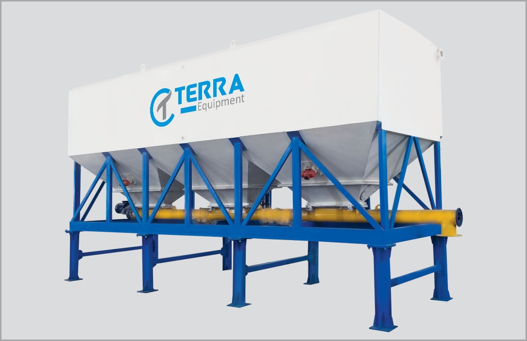 Horizontal Concrete Batching Plant