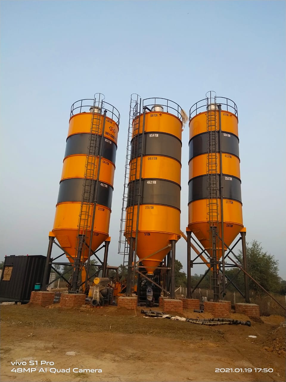 Horizontal Concrete Batching Plant
